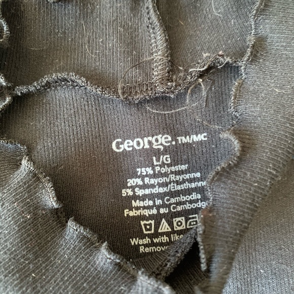 Black long sleeve shirt - Picture 2 of 2